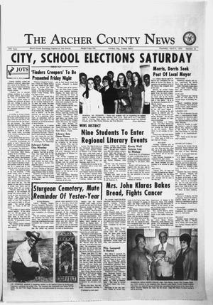 The Archer County News (Archer City, Tex.), Vol. 56, No. 14, Ed. 1 Thursday, April 5, 1973