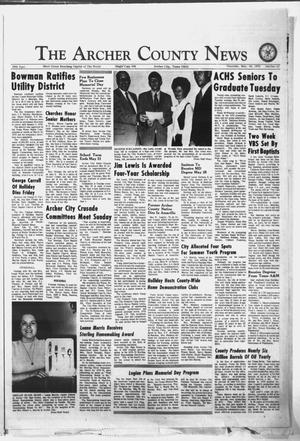 The Archer County News (Archer City, Tex.), Vol. 56, No. 21, Ed. 1 Thursday, May 24, 1973