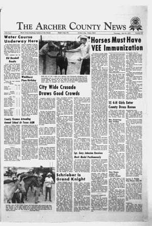 The Archer County News (Archer City, Tex.), Vol. 57, No. 29, Ed. 1 Thursday, July 22, 1971