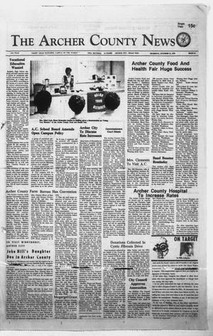 The Archer County News (Archer City, Tex.), Vol. 61, No. 41, Ed. 1 Thursday, October 12, 1978