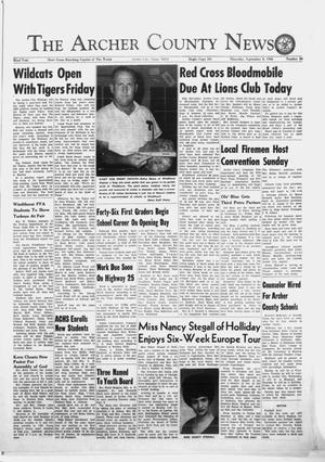The Archer County News (Archer City, Tex.), Vol. 52, No. 36, Ed. 1 Thursday, September 8, 1966