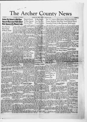 The Archer County News (Archer City, Tex.), Vol. 39, No. 10, Ed. 1 Thursday, February 26, 1953
