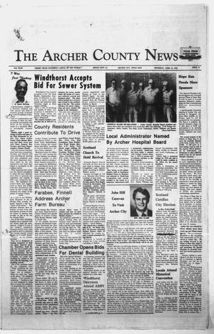 The Archer County News (Archer City, Tex.), Vol. 61, No. 15, Ed. 1 Thursday, April 13, 1978