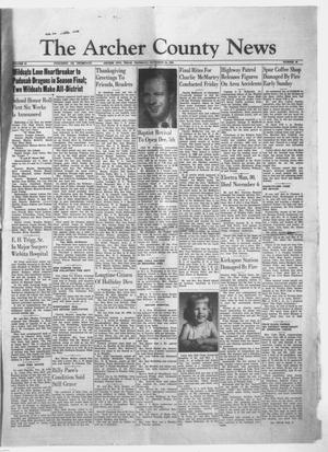 The Archer County News (Archer City, Tex.), Vol. 41, No. 49, Ed. 1 Thursday, November 24, 1955
