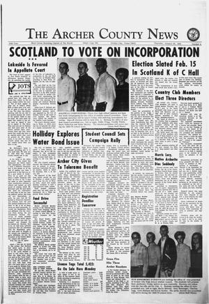 The Archer County News (Archer City, Tex.), Vol. 55, No. 4, Ed. 1 Thursday, January 30, 1969