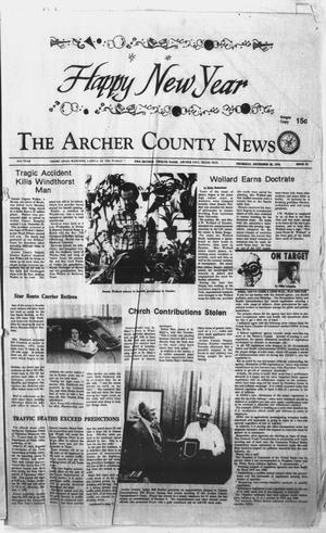 The Archer County News (Archer City, Tex.), Vol. 61, No. 52, Ed. 1 Thursday, December 28, 1978