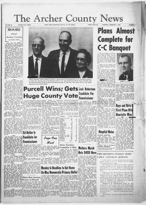 The Archer County News (Archer City, Tex.), Vol. 48, No. 5, Ed. 1 Thursday, February 1, 1962