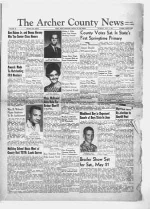 The Archer County News (Archer City, Tex.), Vol. 46, No. 21, Ed. 1 Thursday, May 5, 1960