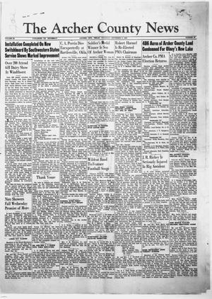 The Archer County News (Archer City, Tex.), Vol. 39, No. 37, Ed. 1 Thursday, September 3, 1953