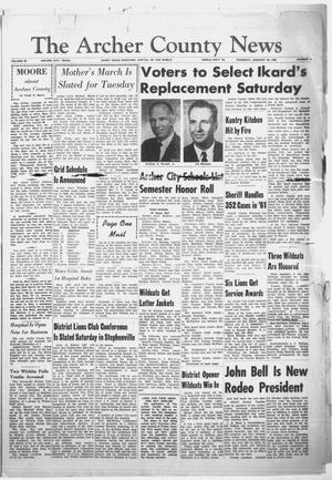 The Archer County News (Archer City, Tex.), Vol. 48, No. 4, Ed. 1 Thursday, January 25, 1962