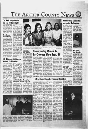 The Archer County News (Archer City, Tex.), Vol. 56, No. 38, Ed. 1 Thursday, September 20, 1973