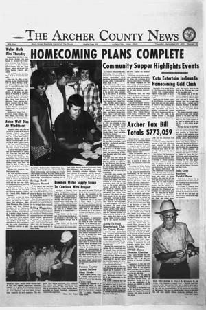 The Archer County News (Archer City, Tex.), Vol. 56, No. 39, Ed. 1 Thursday, September 27, 1973