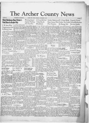The Archer County News (Archer City, Tex.), Vol. 42, No. 51, Ed. 1 Thursday, December 6, 1956