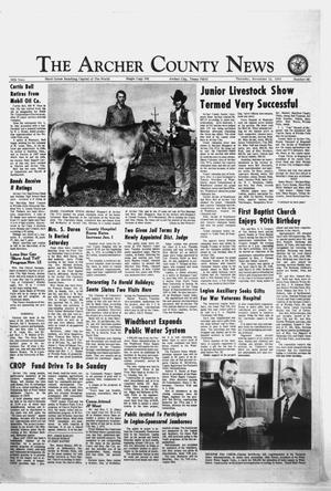 Primary view of object titled 'The Archer County News (Archer City, Tex.), Vol. 56, No. 46, Ed. 1 Thursday, November 12, 1970'.