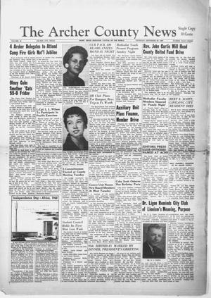 The Archer County News (Archer City, Tex.), Vol. 46, No. 43, Ed. 1 Thursday, September 29, 1960