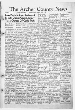 The Archer County News (Archer City, Tex.), Vol. 34, No. 12, Ed. 1 Thursday, March 18, 1948