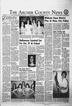 The Archer County News (Archer City, Tex.), Vol. 56, No. 42, Ed. 1 Thursday, October 18, 1973