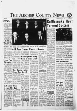The Archer County News (Archer City, Tex.), Vol. 55, No. 15, Ed. 1 Thursday, April 17, 1969