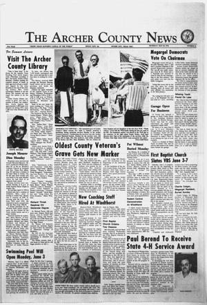The Archer County News (Archer City, Tex.), Vol. 57, No. 21, Ed. 1 Thursday, May 30, 1974