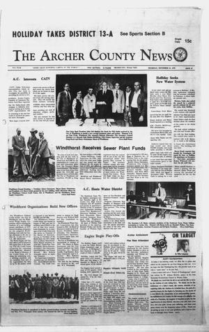 The Archer County News (Archer City, Tex.), Vol. 61, No. 47, Ed. 1 Wednesday, November 22, 1978