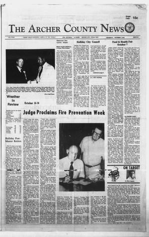 The Archer County News (Archer City, Tex.), Vol. 61, No. 40, Ed. 1 Thursday, October 5, 1978