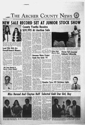 The Archer County News (Archer City, Tex.), Vol. 56, No. 46, Ed. 1 Thursday, November 15, 1973