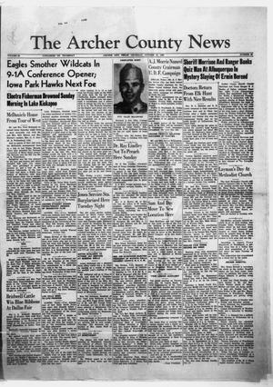 The Archer County News (Archer City, Tex.), Vol. 39, No. 43, Ed. 1 Thursday, October 15, 1953