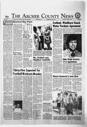 The Archer County News (Archer City, Tex.), Vol. 57, No. 31, Ed. 1 Thursday, August 8, 1974