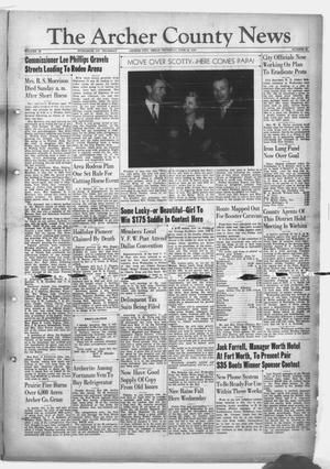 The Archer County News (Archer City, Tex.), Vol. 32, No. 25, Ed. 1 Thursday, June 20, 1946