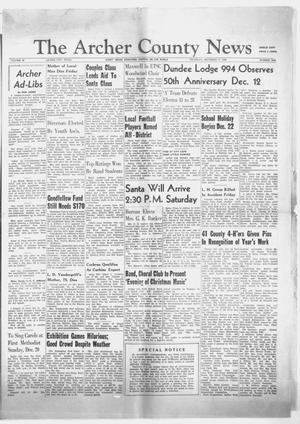 The Archer County News (Archer City, Tex.), Vol. 46, No. 1, Ed. 1 Thursday, December 17, 1959