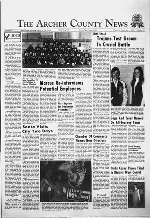 The Archer County News (Archer City, Tex.), Vol. 55, No. 49, Ed. 1 Thursday, December 7, 1972