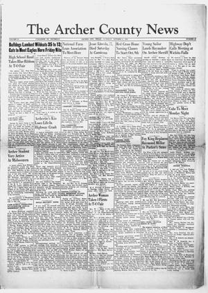 The Archer County News (Archer City, Tex.), Vol. 37, No. 41, Ed. 1 Thursday, October 4, 1951