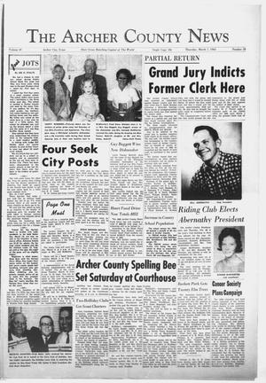 The Archer County News (Archer City, Tex.), Vol. 49, No. 10, Ed. 1 Thursday, March 7, 1963