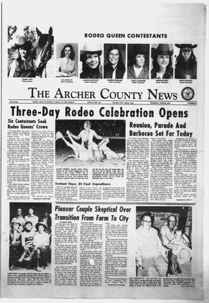 Primary view of object titled 'The Archer County News (Archer City, Tex.), Vol. 57, No. 24, Ed. 1 Thursday, June 20, 1974'.