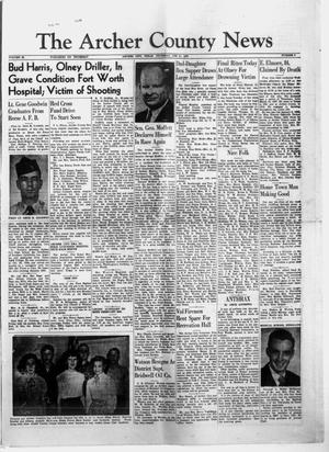 The Archer County News (Archer City, Tex.), Vol. 38, No. 9, Ed. 1 Thursday, February 21, 1952
