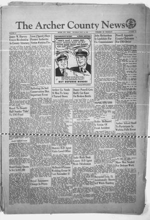 The Archer County News (Archer City, Tex.), Vol. 31, No. 34, Ed. 1 Thursday, May 14, 1942