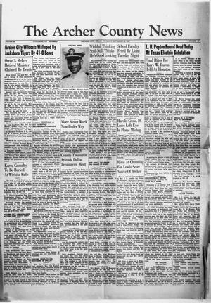 The Archer County News (Archer City, Tex.), Vol. 39, No. 40, Ed. 1 Thursday, September 24, 1953