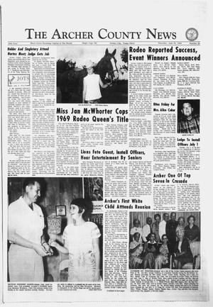 The Archer County News (Archer City, Tex.), Vol. 55, No. 25, Ed. 1 Thursday, June 26, 1969