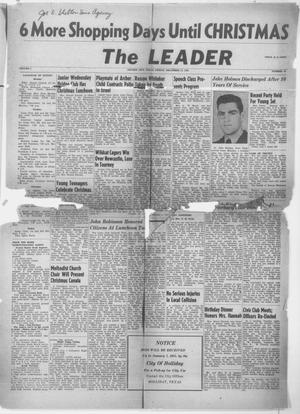 The Leader (Archer City, Tex.), Vol. 1, No. 16, Ed. 1 Friday, December 17, 1954