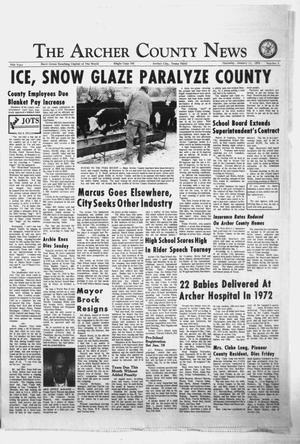 The Archer County News (Archer City, Tex.), Vol. 56, No. 2, Ed. 1 Thursday, January 11, 1973