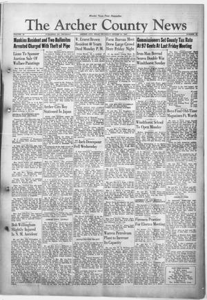 The Archer County News (Archer City, Tex.), Vol. 33, No. 34, Ed. 1 Thursday, August 21, 1947
