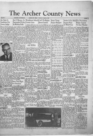 The Archer County News (Archer City, Tex.), Vol. 44, No. 12, Ed. 1 Thursday, March 6, 1958