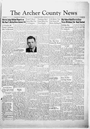 The Archer County News (Archer City, Tex.), Vol. 37, No. 29, Ed. 1 Thursday, July 12, 1951