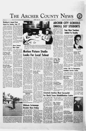 The Archer County News (Archer City, Tex.), Vol. 56, No. 36, Ed. 1 Thursday, September 3, 1970