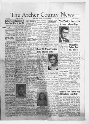 The Archer County News (Archer City, Tex.), Vol. 46, No. 19, Ed. 1 Thursday, April 21, 1960