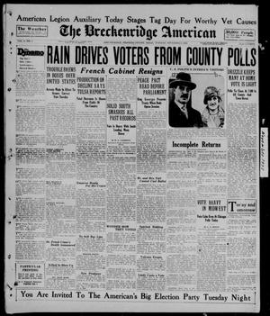 The Breckenridge American (Breckenridge, Tex.), Vol. 9, No. 3, Ed. 1, Tuesday, November 6, 1928