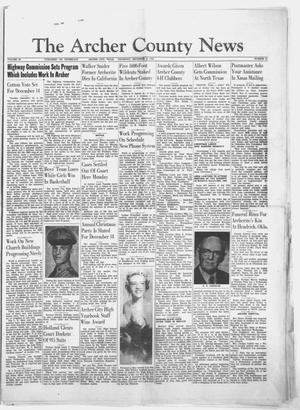 The Archer County News (Archer City, Tex.), Vol. 40, No. 51, Ed. 1 Thursday, December 9, 1954
