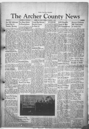 The Archer County News (Archer City, Tex.), Vol. 34, No. 3, Ed. 1 Thursday, January 15, 1948