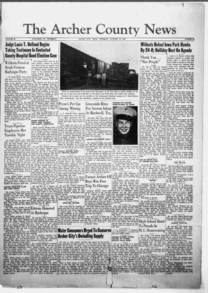 The Archer County News (Archer City, Tex.), Vol. 38, No. 44, Ed. 1 Thursday, October 23, 1952