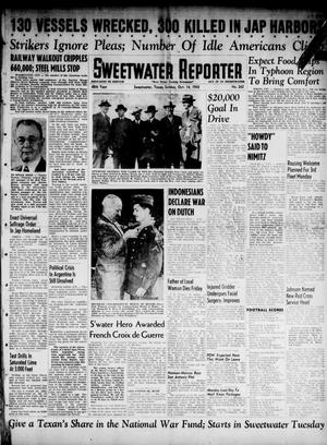 Primary view of object titled 'Sweetwater Reporter (Sweetwater, Tex.), Vol. 48, No. 242, Ed. 1 Sunday, October 14, 1945'.